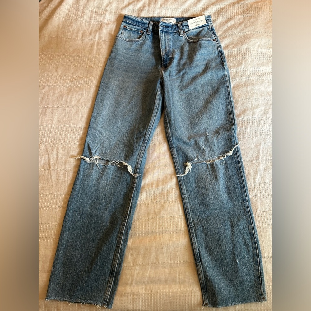 NWT Abercrombie & Fitch 90s Straight Jeans